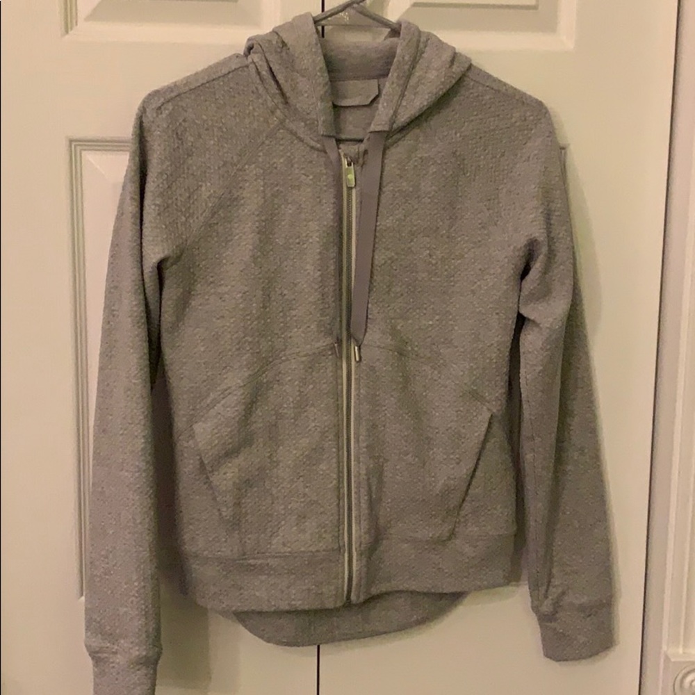 Gray lulu lemon zip up
